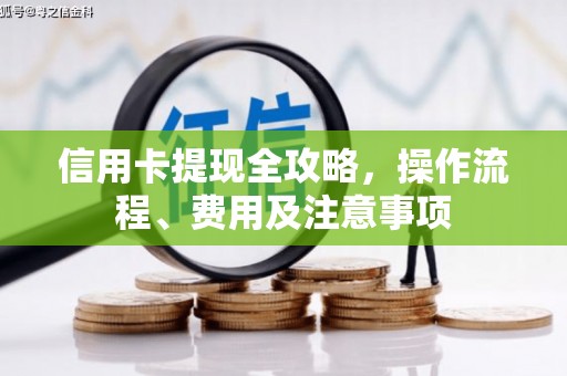 宣州信用卡提现全攻略，操作流程、费用及注意事项
