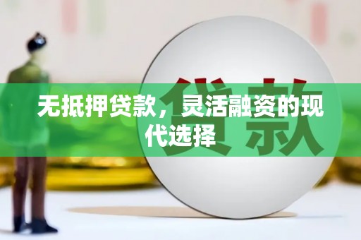 宣州无抵押贷款，灵活融资的现代选择