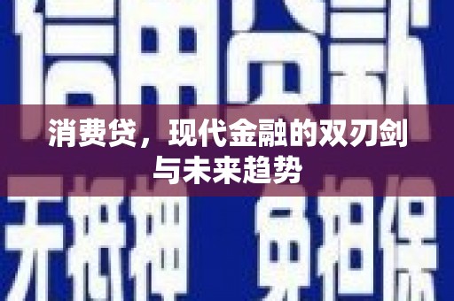 宣州消费贷，现代金融的双刃剑与未来趋势