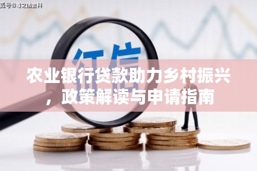宣州农业银行贷款助力乡村振兴，政策解读与申请指南