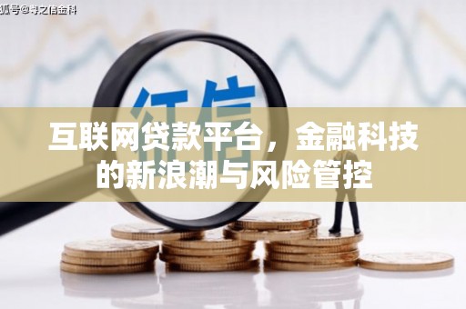 宣州互联网贷款平台，金融科技的新浪潮与风险管控