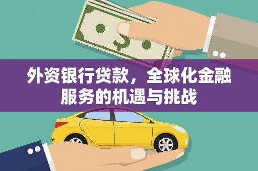 宣州外资银行贷款，全球化金融服务的机遇与挑战